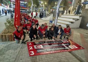 Wan’da 223 işçi 93 gündür direnişte