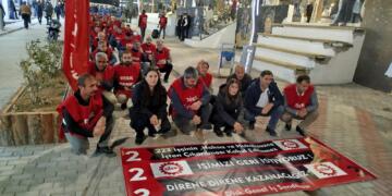 Wan’da 223 işçi 93 gündür direnişte