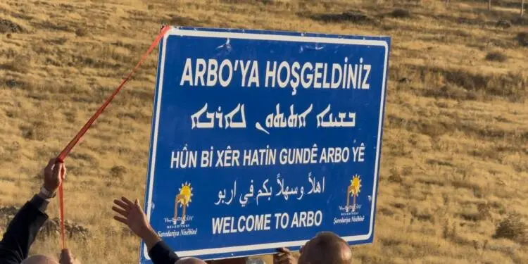 Süryani köyün ismi iade edildi