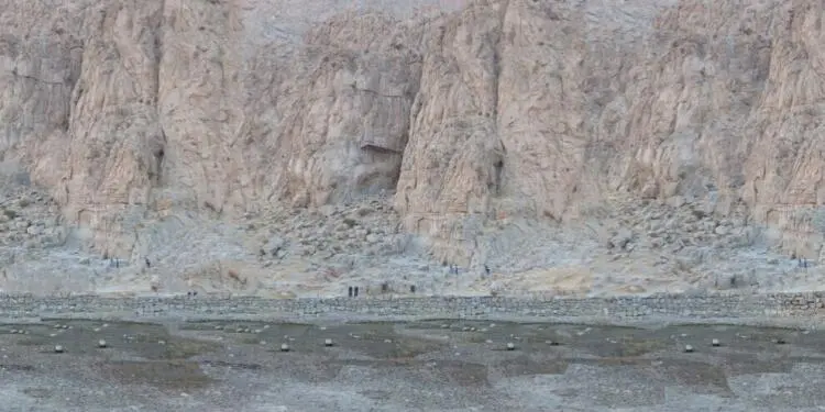 Kirmanşah’taki Bisotun Gölü de kurudu