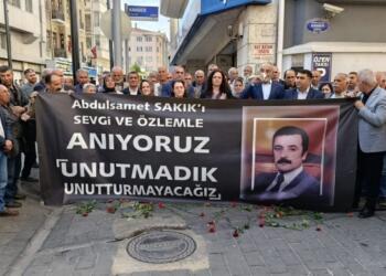 Abdulsamet Sakık katledilişinin 33’üncü yılında anıldı
