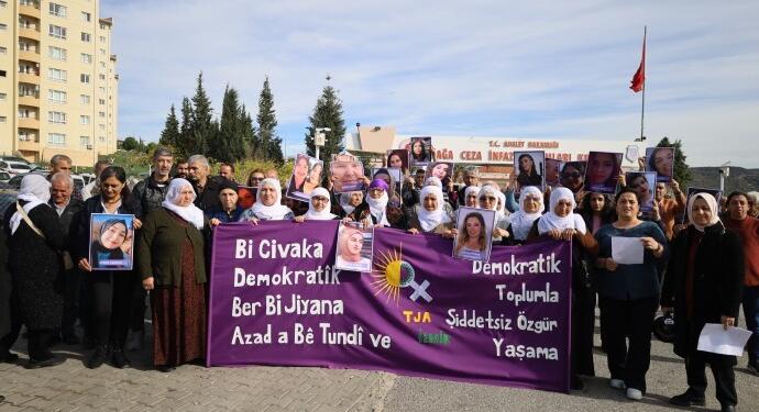 TJA’dan Şakran Cezaevi önünde 25 Kasım eylemi