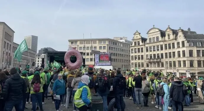 Belçika’da 3 günlük genel grev başladı