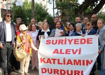 Suriye’deki Alevi katliamı protesto edildi
