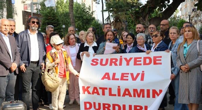 Suriye’deki Alevi katliamı protesto edildi