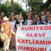 Suriye’deki Alevi katliamı protesto edildi