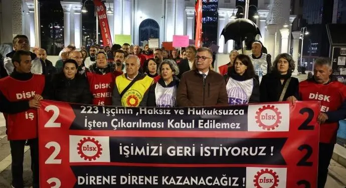 Wan’da 223 işçinin başlattığı direniş 121’nci gününde devam etti