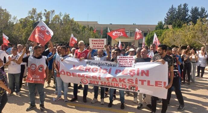 Hastane taksitlendirdiği işçi maaşlarını da ödemedi