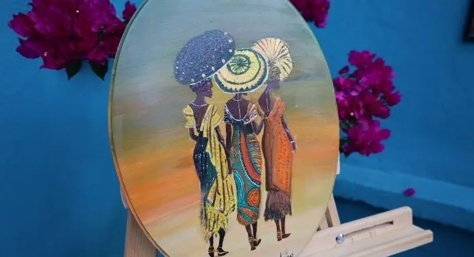 Direnişin sergisinde barış talebi