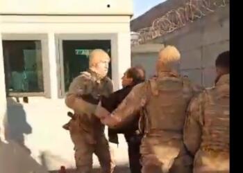 Kimlik kontrolüne tepki gösterdi, darp edildi!