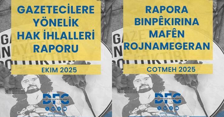 DFG Ekim ayı basın özgürlüğü raporunu açıkladı