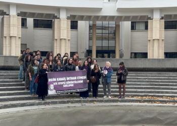 Bilkent Üniversitesi’nde Rojin Kabaiş yürüyüşü
