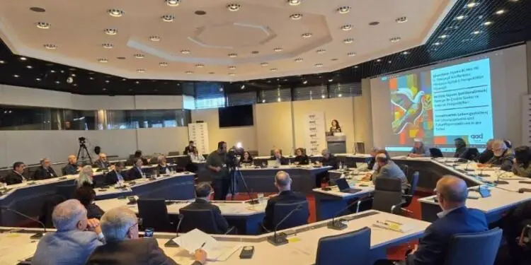 Bonn’da konuşan Ayşegül Doğan: Kalıcı bir barış istiyoruz