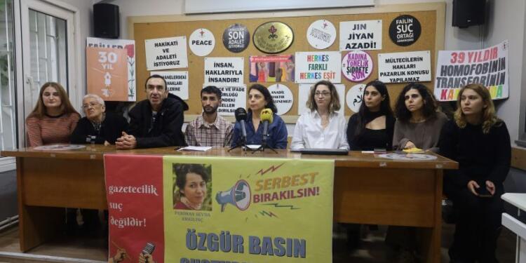 ‘Tutsak gazeteci Sevda Erkılınç  serbest bırakılsın’