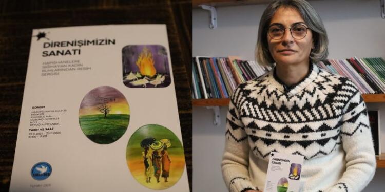 Tutsakların resimleri sergilenecek: Dışarı çıkan resimler cezaevlerinin ruhudur