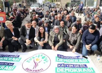 Kayyımın birinci yılında protesto: Kayyımları geri çekin