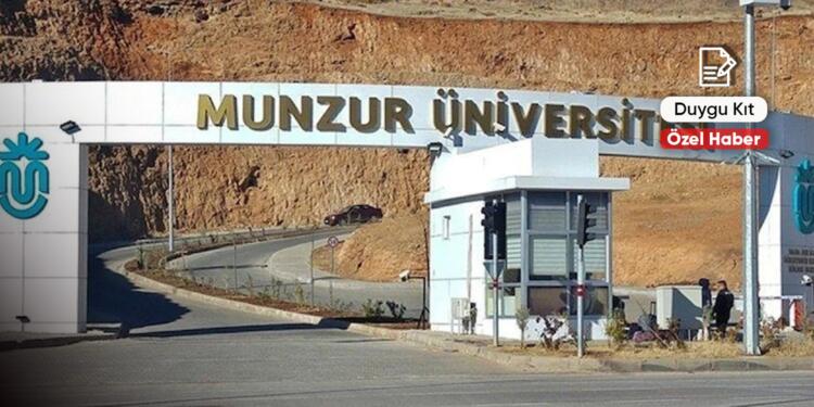 Munzur Üniversitesi’nde ‘mobbing’ iddiası
