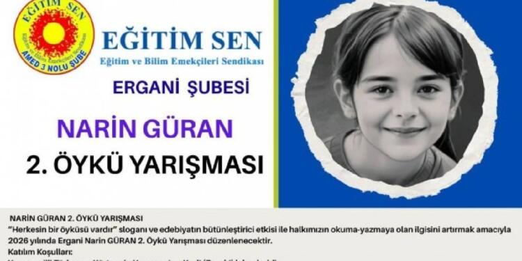 Eğitim Sen’den Narin Güran Öykü Yarışmasına katılım çağrısı
