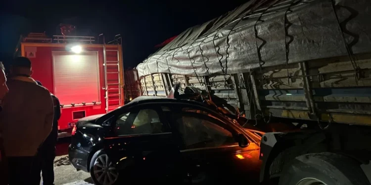 Afyon’da trafik kazası: 2 ölü, 2 yaralı