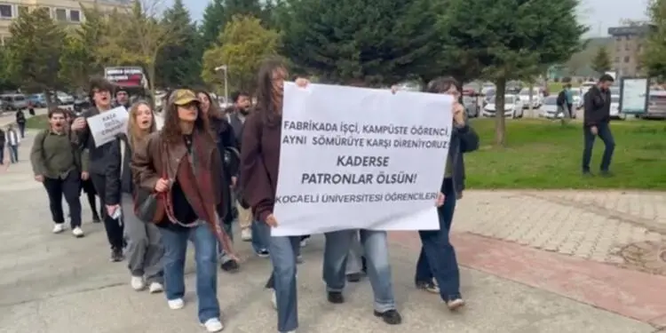 Öğrencilerden Dilovası için eylem