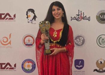 Halepçeli Toran Umîd Qadir ‘en iyi kadın oyuncu’ ödülünü aldı