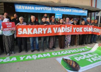 Eskişehir’de ‘maden’ protestosu: Sakarya vadisi yok olmasın