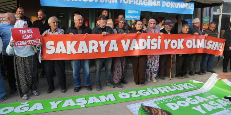 Eskişehir’de ‘maden’ protestosu: Sakarya vadisi yok olmasın
