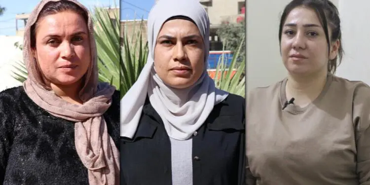 Hesekê’de kadınlar QSD’ye yönelik karalama kampanyasına tepki gösterdi