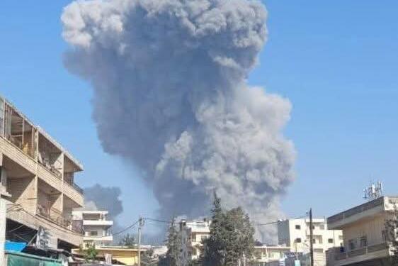 İdlib’de mühimmat deposunda patlama