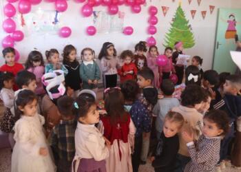 Amûdê’de çocuklar Dünya Çocuk Günü’nü kutladı