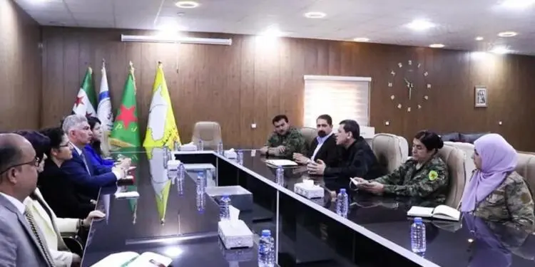 QSD, Özerk Yönetim ve Suriye Demokratik Konseyi bir araya geldi