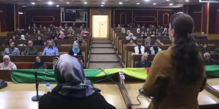 Amûdê, Şam ve Halep’te 25 Kasım kapsamında etkinlikler düzenlendi