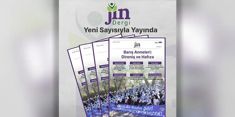 Jin Dergi’nin yeni sayısı yayında