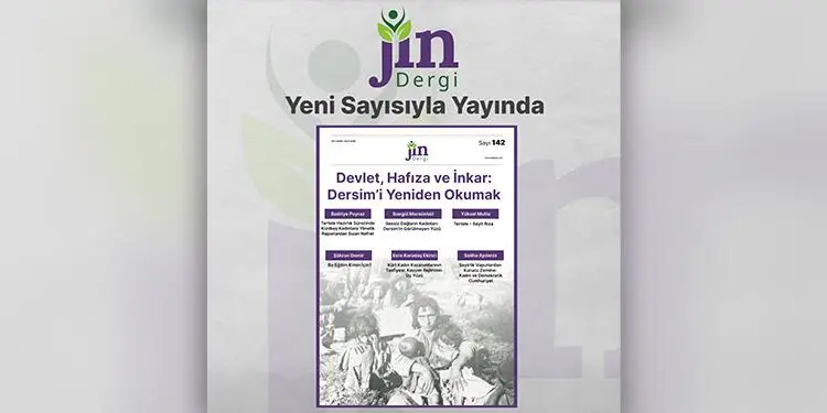 Jin Dergi’nin yeni sayısı yayında