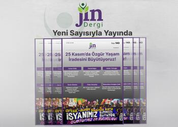 Jin Dergi’nin yeni sayısı yayında
