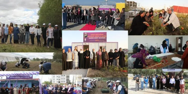 DEM Partili belediyelerden kadın öncülüğünde yeniden inşa