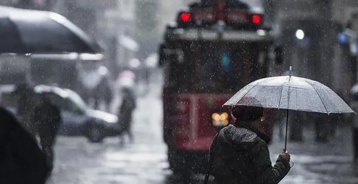 İstanbul’a yağış geliyor