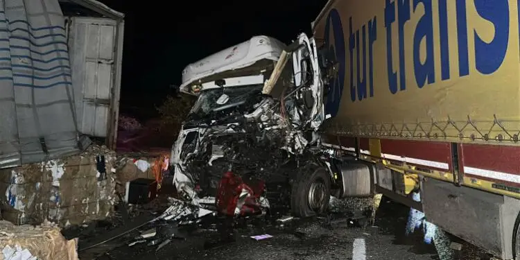 Edirne’de trafik kazası: 1 kişi hayatını kaybetti