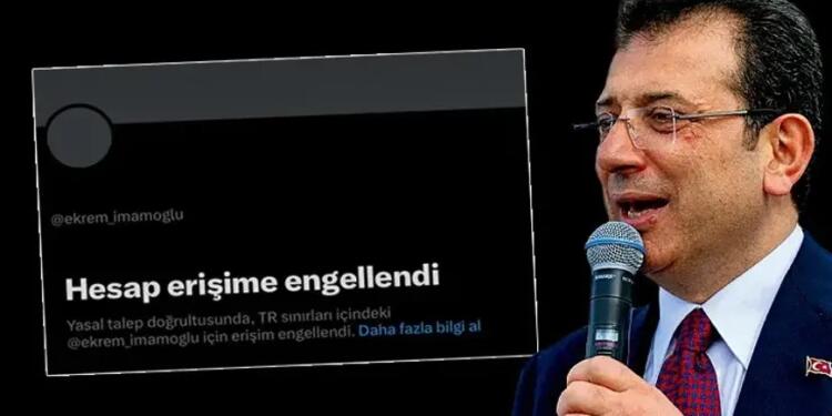 İmamoğlu’nun X hesabına erişim engeli