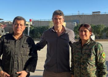 ABD Ulusal Terörle Mücadele Merkezi Direktörü Joe Kent, Mazlum Ebdi ile görüştü