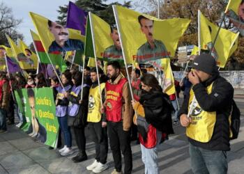 BM Ofisi önünde Öcalan için eylem 252’nci haftasında