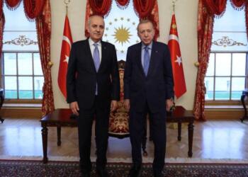 Erdoğan Meclis Başkanı’yla bir araya geldi