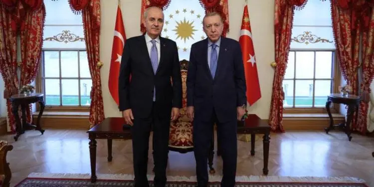 Erdoğan Meclis Başkanı’yla bir araya geldi