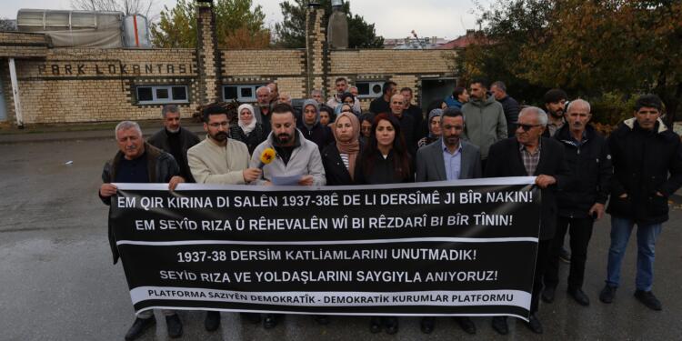 Seyîd Rıza ve arkadaşları birçok kentte anıldı