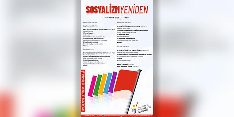 HDK’den ‘Sosyalizm Yeniden’ konferansı