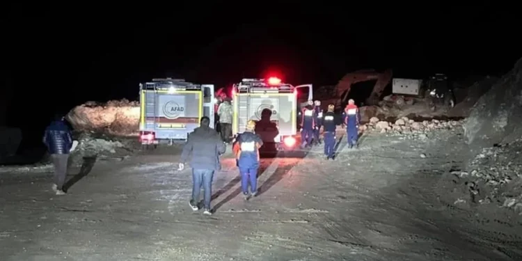 Sivas’ta maden ocağında göçük