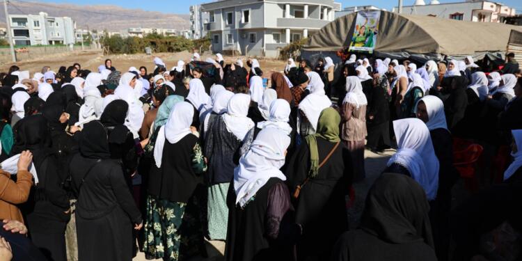 Berîvan Kutlu için kurulan taziyeye kitlesel ziyaret