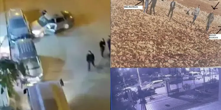 Mahkeme zorla getirdi, hasımları adliye bahçesinde katletti