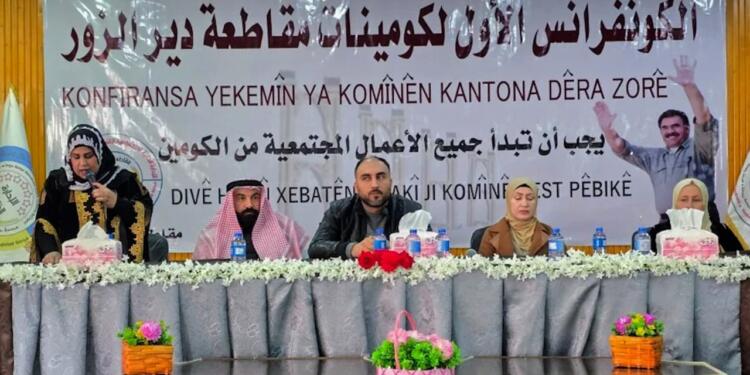 Dêrazor’da komün konferansı düzenlendi