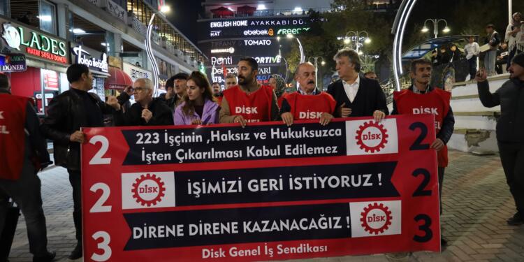 Wan’da 223 emekçiden 100’üncü günde eyleme destek çağrısı